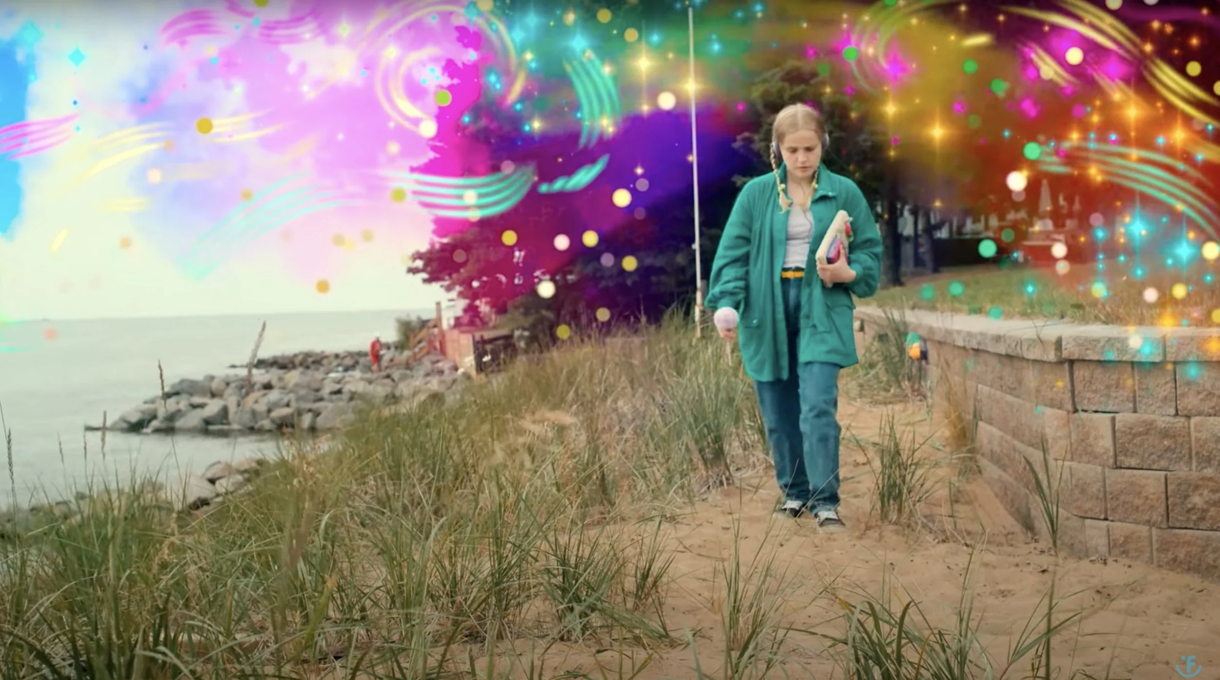 Fascinating trailer for the magnetosphere highlights a girl with synaesthesia